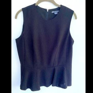 Basic black formal ARMANI top